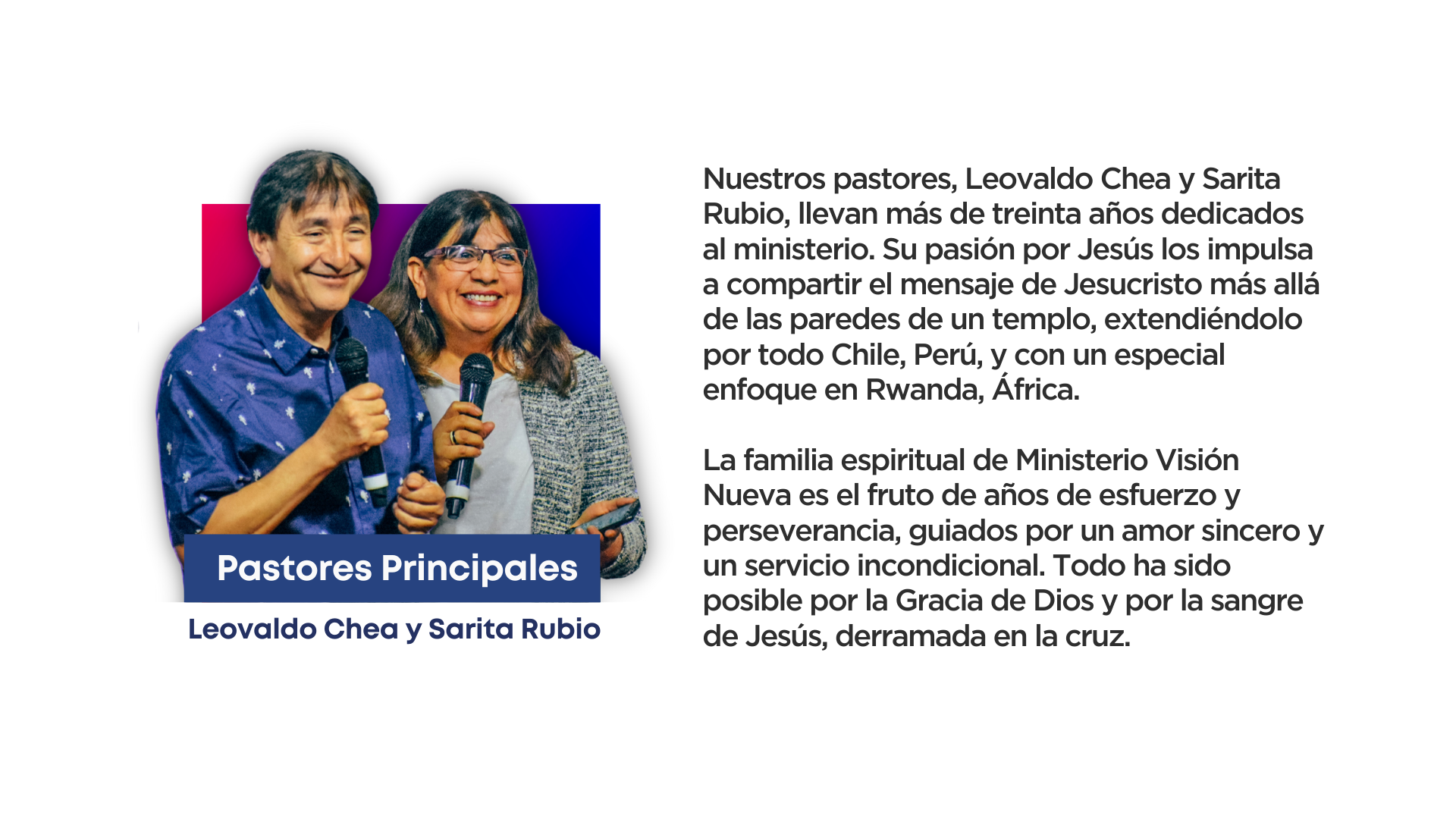 Pastores principales